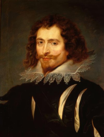 Portret van George Villiers, Hertog van Buckingham door Peter Paul Rubens